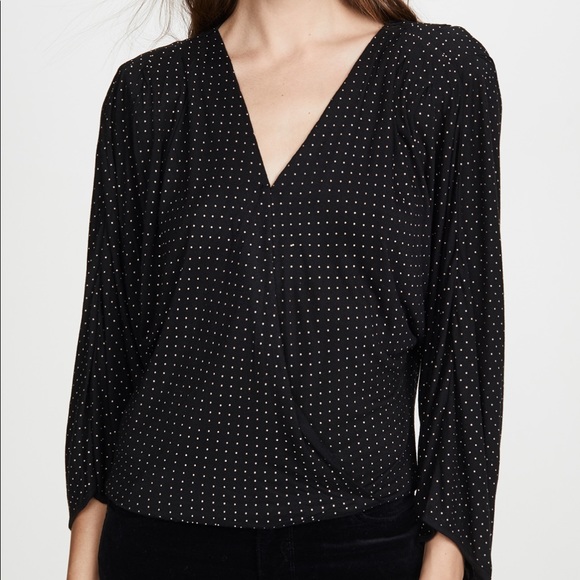 Ramy Brook Tops - NWT ramy Brook black studded top